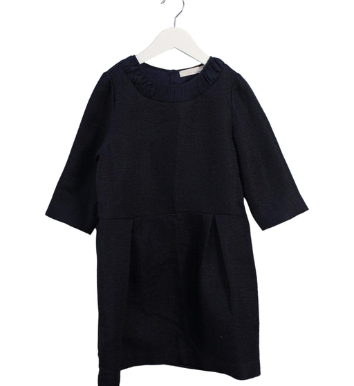 A Black Long Sleeve Dresses from Stella McCartney in size 10Y for girl. (Front View)