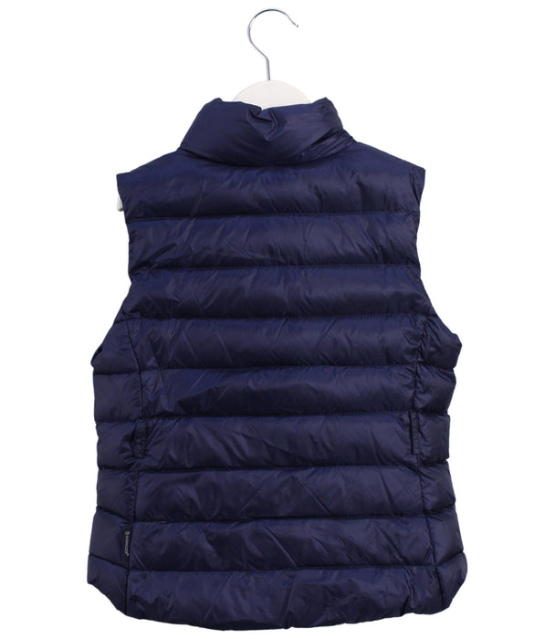 A Navy Outerwear Vests from Moncler in size 8Y for neutral. (Back View)