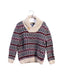 A Multicolour Knit Sweaters from Thomas Brown in size 2T for girl. (Front View)