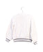 A White Crewneck Sweatshirts from miles baby in size 2T for girl. (Back View)