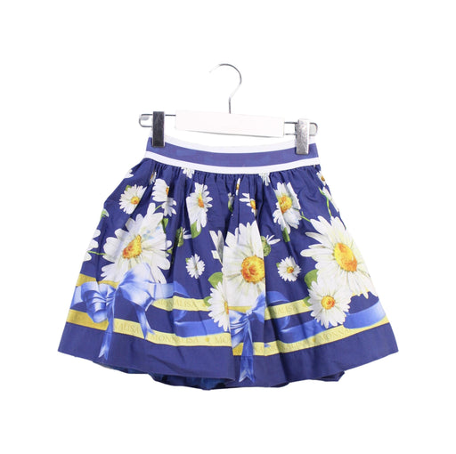 A Blue Short Skirts from Monnalisa in size 5T for girl. (Front View)
