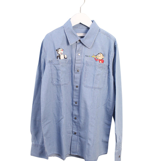 A Blue Shirts from Stella McCartney in size 12Y for boy. (Front View)