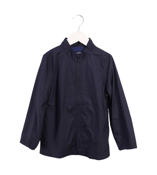 A Navy Lightweight Jackets from Familiar in size 5T for boy. (Front View)