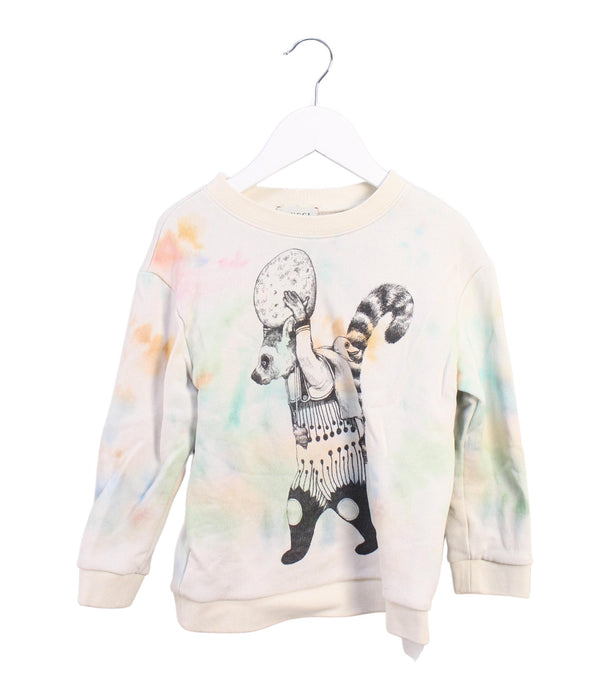 A Multicolour Crewneck Sweatshirts from Gucci in size 4T for girl. (Front View)