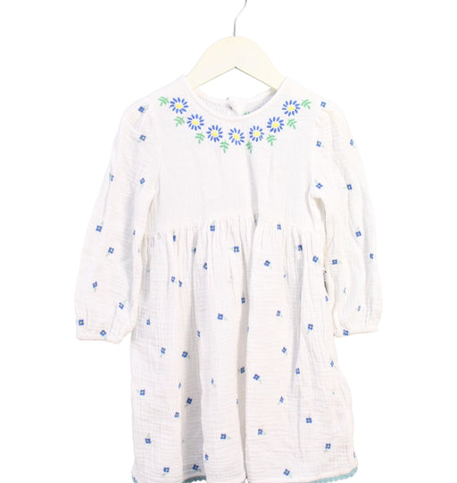 A White Long Sleeve Dresses from Stella McCartney in size 3T for girl. (Front View)