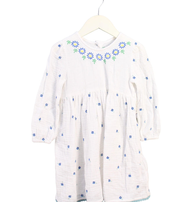 A White Long Sleeve Dresses from Stella McCartney in size 3T for girl. (Front View)