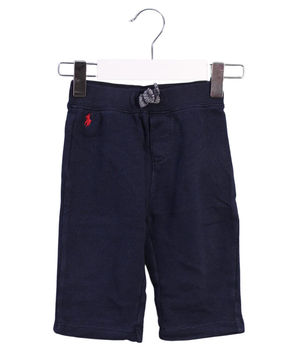 A Navy Sweatpants from Ralph Lauren in size 3-6M for boy. (Front View)