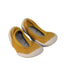 A Yellow Espadrilles from Collegien in size 3T for girl. (Front View)