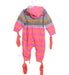 A Multicolour Snowsuits from The Bonnie Mob in size 6-12M for girl. (Back View)