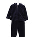 A Black Long Sleeve Jumpsuits from Juicy Couture in size 6-12M for girl. (Front View)