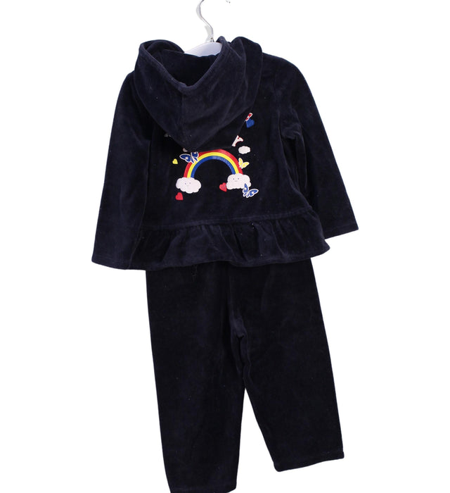 A Black Long Sleeve Jumpsuits from Juicy Couture in size 6-12M for girl. (Back View)