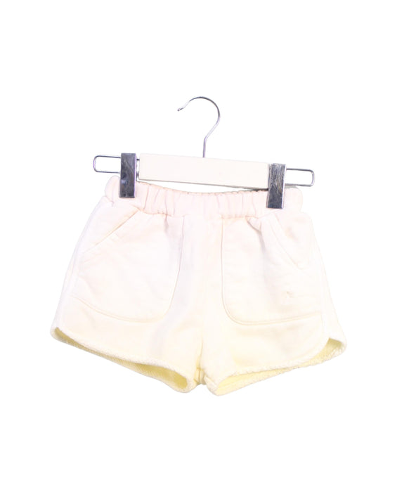 A White Shorts from Bonpoint in size 4T for girl. (Front View)