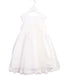 A White Sleeveless Dresses from Azazie in size 4T for girl. (Front View)