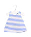 A Blue Sleeveless Tops from Jacadi in size 12-18M for girl. (Front View)