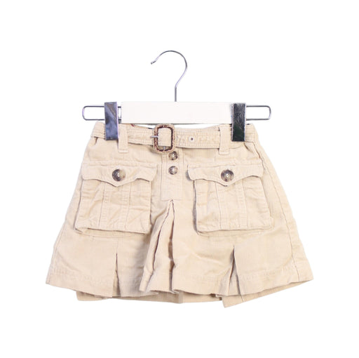 A Brown Short Skirts from Burberry in size 6-12M for girl. (Front View)
