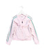 A Pink Zippered Sweatshirts from Janie & Jack in size 5T for girl. (Front View)