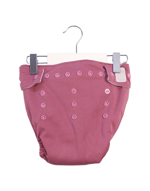 A Burgundy Cloth Diapers from GroVia in size O/S for girl. (Front View)