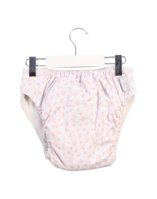 A White Cloth Diapers from GroVia in size O/S for girl. (Back View)