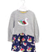 A Grey Sweater Dresses from Boden in size 5T for girl. (Front View)