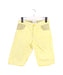 A Yellow Shorts from Fendi in size 6T for girl. (Front View)