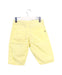 A Yellow Shorts from Fendi in size 6T for girl. (Back View)