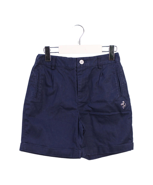 A Blue Shorts from Ferrari in size 6T for girl. (Front View)