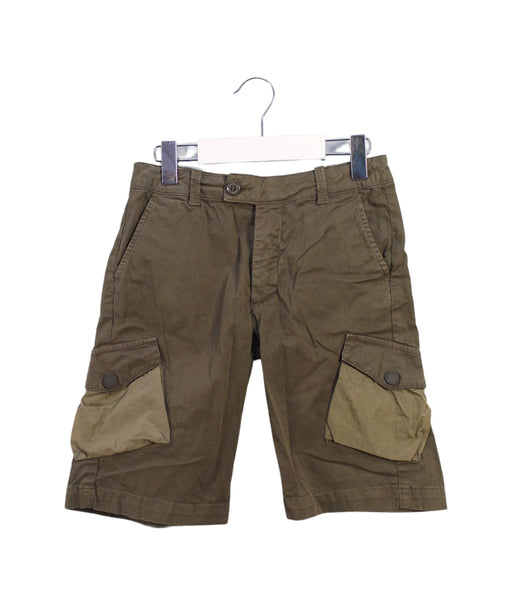 A Brown Shorts from Moncler in size 6T for boy. (Front View)