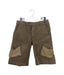 A Brown Shorts from Moncler in size 6T for boy. (Front View)