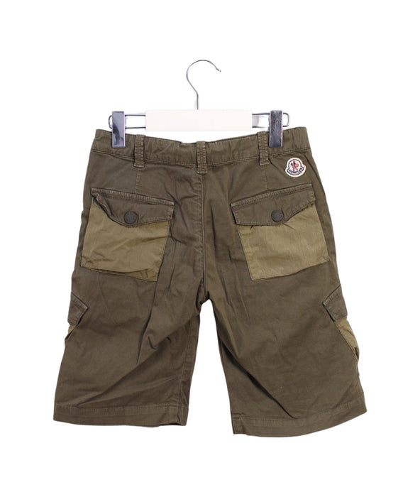 A Brown Shorts from Moncler in size 6T for boy. (Back View)