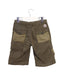 A Brown Shorts from Moncler in size 6T for boy. (Back View)