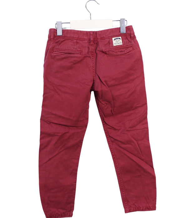 A Red Casual Pants from Paul Smith in size 6T for girl. (Back View)