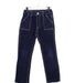 A Blue Jeans from Miki House in size 5T for girl. (Front View)