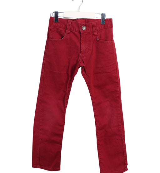 A Red Casual Pants from EDWIN in size 5T for girl. (Front View)