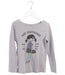 A Grey Long Sleeve Tops from Monoprix in size 6T for girl. (Front View)