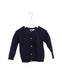 A Navy Cardigans from Cyrillus in size 3T for girl. (Front View)