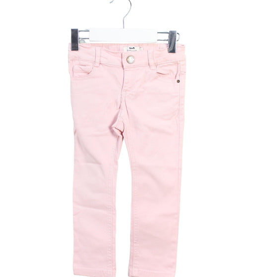 A Pink Casual Pants from Cyrillus in size 3T for girl. (Front View)