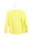 A Yellow Long Sleeve Tops from Petit Bateau in size 3T for girl. (Back View)