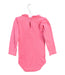 A Pink Long Sleeve Bodysuits from Petit Bateau in size 18-24M for girl. (Back View)