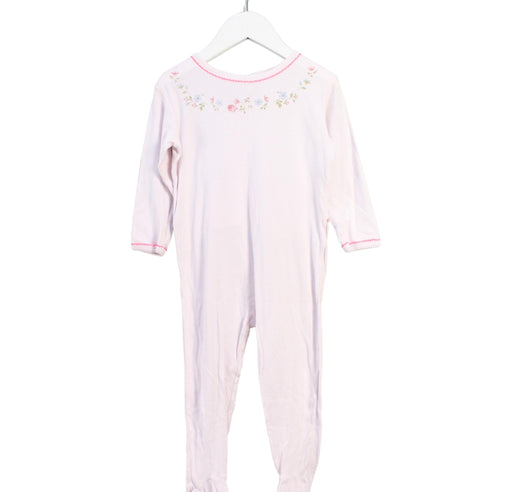 A Pink Onesies from Petit Bateau in size 18-24M for girl. (Front View)