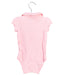 A Pink Short Sleeve Bodysuits from Tommy Hilfiger in size 3-6M for girl. (Back View)