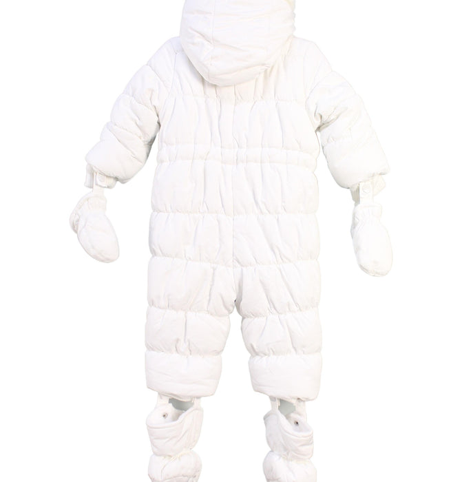 A White Snowsuits from Chicco in size 3-6M for neutral. (Back View)