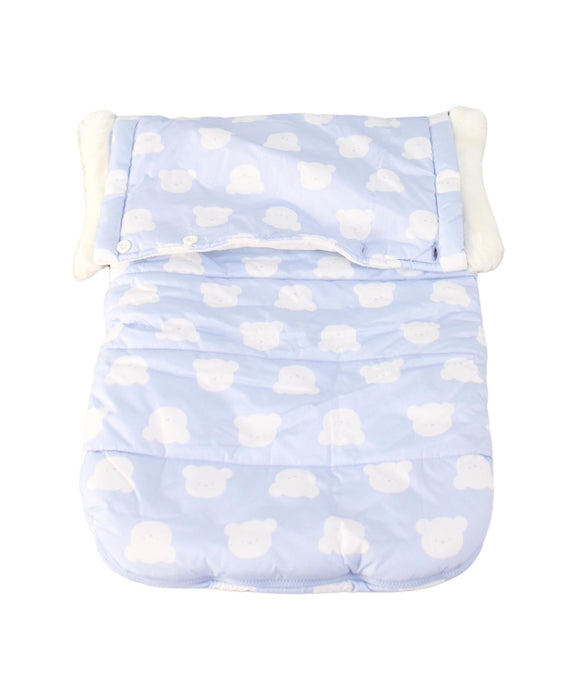 A Blue Sleepsacs from Chicco in size O/S for neutral. (Front View)