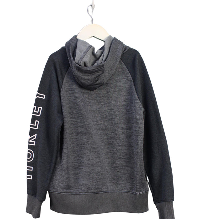 A Grey Sweatshirts from Hurley in size 8Y for boy. (Back View)