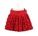 A Red Short Skirts from Kingkow in size 12Y for girl. (Front View)