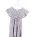 A Blue Short Sleeve Dresses from Arsène et les pipelettes in size 6T for girl. (Front View)