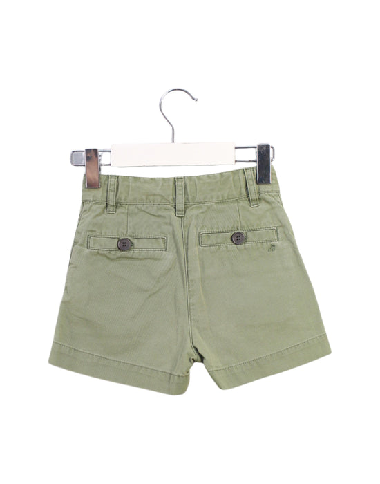 A Green Shorts from Bonpoint in size 4T for girl. (Back View)