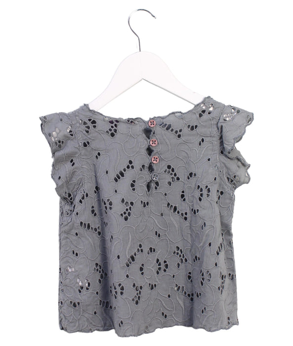 A Blue Short Sleeve Tops from Stella McCartney in size 4T for girl. (Back View)