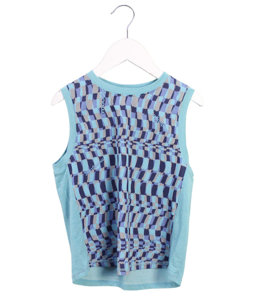 A Blue Active Tops from Moody Tiger in size 5T for girl. (Front View)
