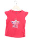 A Pink Sleeveless Tops from La Compagnie des Petits in size 6T for girl. (Front View)