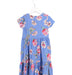 A Blue Short Sleeve Dresses from Joules in size 6T for girl. (Back View)